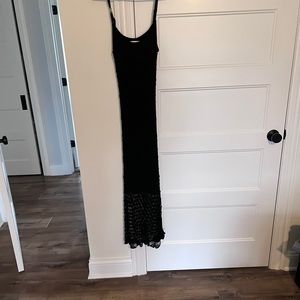 Cache Crouched Black Dress - Size Small